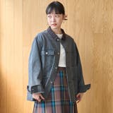 オーバーサイズ コーデュロイカラーデニムカバーオールジャケット | coen【women】 | 詳細画像5