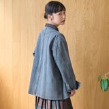オーバーサイズ コーデュロイカラーデニムカバーオールジャケット | coen【women】 | 詳細画像6