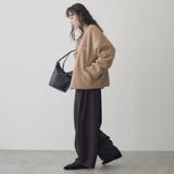 【KELTY(ケルティ)別注】ノーカラーWジップボアブルゾン | coen【women】 | 詳細画像11