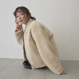 【KELTY(ケルティ)別注】ノーカラーWジップボアブルゾン | coen【women】 | 詳細画像8