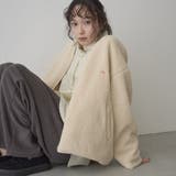 NATURAL | 【KELTY(ケルティ)別注】ノーカラーWジップボアブルゾン | coen【women】