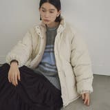 OFF WHITE | 【撥水】リバーシブル中綿パフィボールブルゾン(Youtube紹介アイテム) | coen【women】