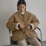 BEIGE | 【WEB限定】リバーシブル ノーカラーコーデュロイブルゾン | coen【women】