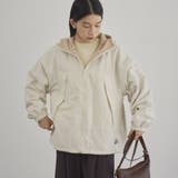 OFF WHITE | 【PARKNIK（パークニック）】リバーシブル撥水フーディーブルゾン | coen【women】