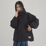 BLACK | 【PARKNIK（パークニック）】リバーシブル撥水フーディーブルゾン | coen【women】