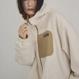 BEIGE | 【PARKNIK（パークニック）】リバーシブル撥水フーディーブルゾン | coen【women】