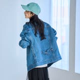 デニムノーカラージャケット | coen【women】 | 詳細画像16