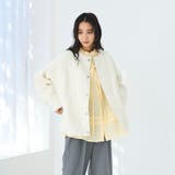 デニムノーカラージャケット | coen【women】 | 詳細画像2