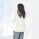 デニムノーカラージャケット | coen【women】 | 詳細画像4
