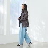 レザーライクシャツブルゾン | coen【women】 | 詳細画像11