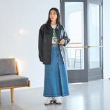 レザーライクシャツブルゾン | coen【women】 | 詳細画像4