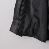 レザーライクシャツブルゾン | coen【women】 | 詳細画像19