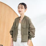 シアーコットンブルゾン | coen【women】 | 詳細画像2