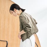シアーコットンブルゾン | coen【women】 | 詳細画像4