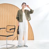 シアーコットンブルゾン | coen【women】 | 詳細画像7