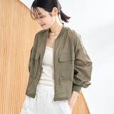 OLIVE | シアーコットンブルゾン | coen【women】