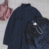 NAVY | 3WAYキルティングライナー付きモッズコート（WEB限定カラー） | coen【women】