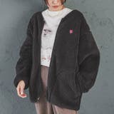 DK.GRAY | ［洗える］BLEUDEVERDUN（ブルーデバードン）別注ボアジャケット | coen【women】