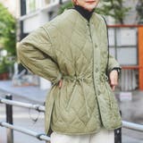 ドロストでメリハリコーデ可能。キルティングジャケット# | coen【women】 | 詳細画像2 