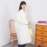 Bollington（ボリントン）キルティングロングジャケット | coen【women】 | 詳細画像11 