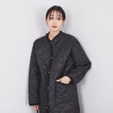 Bollington（ボリントン）キルティングロングジャケット | coen【women】 | 詳細画像13 