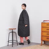 Bollington（ボリントン）キルティングロングジャケット | coen【women】 | 詳細画像14 