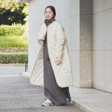 Bollington（ボリントン）キルティングロングジャケット | coen【women】 | 詳細画像2 