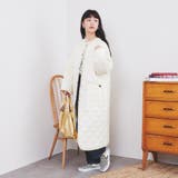 Bollington（ボリントン）キルティングロングジャケット | coen【women】 | 詳細画像20 