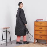 Bollington（ボリントン）キルティングロングジャケット | coen【women】 | 詳細画像7 