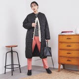 Bollington（ボリントン）キルティングロングジャケット | coen【women】 | 詳細画像8 