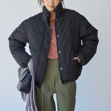 BLACK | Zermolyパディングジャケット | coen【women】