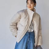 NATURAL | Zermolyパディングジャケット | coen【women】