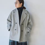 エアーメルトンミドルPコート | coen【women】 | 詳細画像1