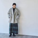 エアーメルトンミドルPコート | coen【women】 | 詳細画像20