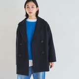 エアーメルトンミドルPコート | coen【women】 | 詳細画像3