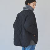 BLACK | マルチファンクションキルティングジャケット(WEB限定カラー) | coen【women】