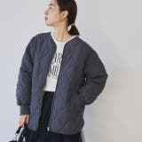 DK.GRAY | マルチファンクションキルティングジャケット(WEB限定カラー) | coen【women】