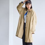 スクエアステンカラーコート | coen【women】 | 詳細画像1 