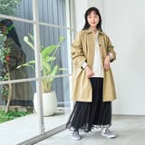 スクエアステンカラーコート | coen【women】 | 詳細画像12 