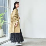 スクエアステンカラーコート | coen【women】 | 詳細画像13 