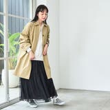 スクエアステンカラーコート | coen【women】 | 詳細画像14 