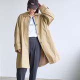 スクエアステンカラーコート | coen【women】 | 詳細画像3 