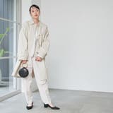 スクエアステンカラーコート | coen【women】 | 詳細画像36 