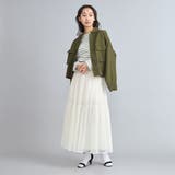 KhakiJungle別注ファティーグジャケット | coen【women】 | 詳細画像5