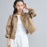 BEIGE | KhakiJungle別注ファティーグジャケット | coen【women】