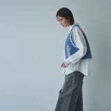 MARKET (マーケット)配色刺繍キルティングベスト | coen【women】 | 詳細画像10