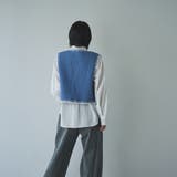 MARKET (マーケット)配色刺繍キルティングベスト | coen【women】 | 詳細画像11
