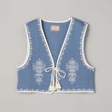 MARKET (マーケット)配色刺繍キルティングベスト | coen【women】 | 詳細画像21