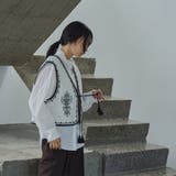 MARKET (マーケット)配色刺繍キルティングベスト | coen【women】 | 詳細画像3