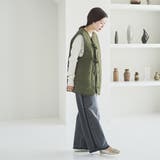 幾何柄キルトリバーシブルベスト | coen【women】 | 詳細画像24